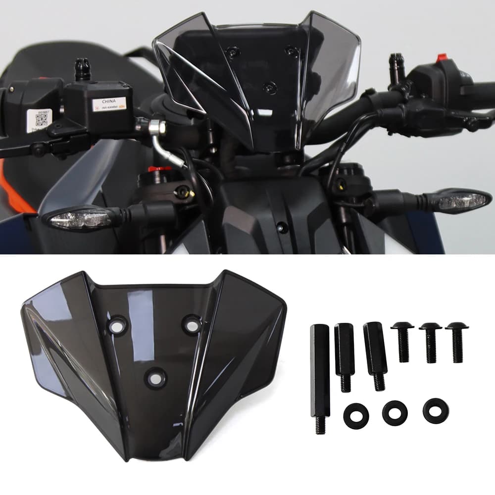 2024 NEW For Duke 390 250 125 DUKE390 DUKE250 DUKE125 Windshield Windscreen Wind Deflector Motorcycle