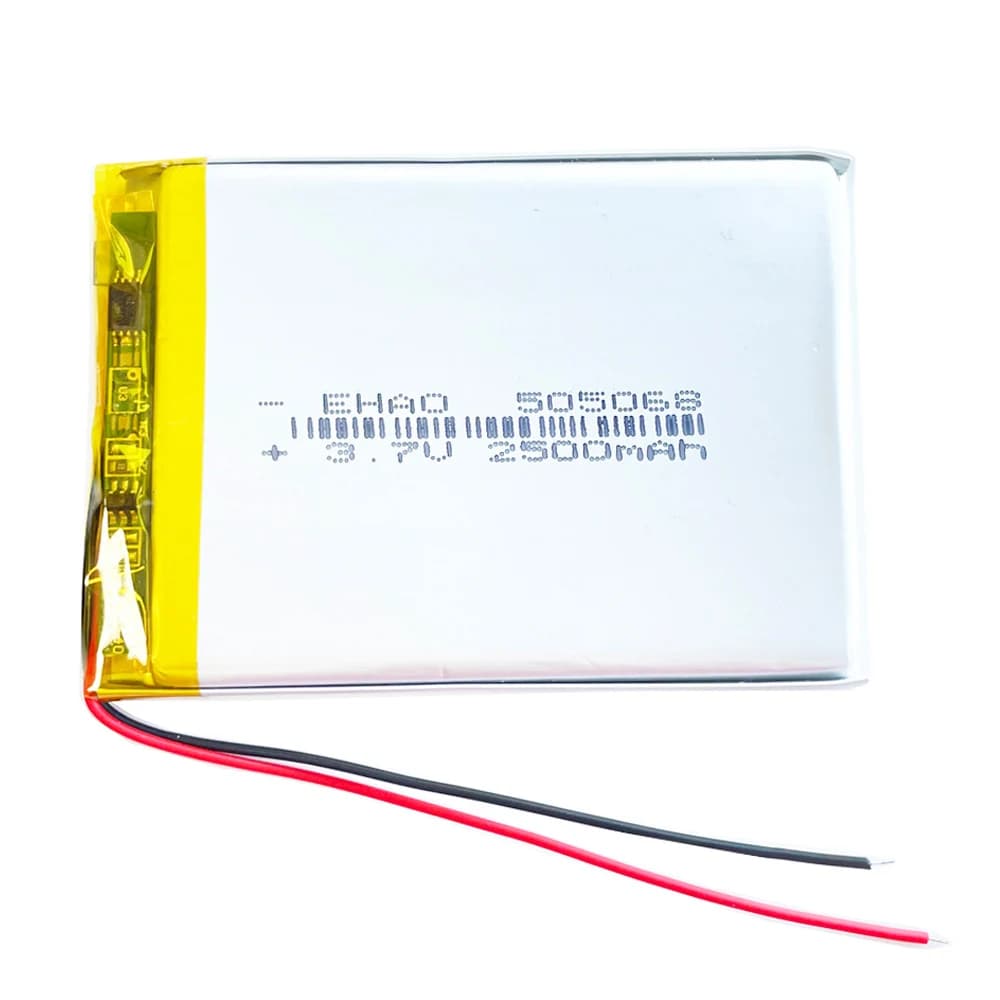3.7V 2500mAh Lipo Polymer Lithium Rechargeable Battery 505068 Cells For MP3 GPS Navigator DVD Camera Power Bank Tablet PC Laptop