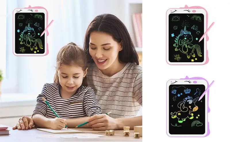 Kids Writing Tablet Kids Graffiti Sketchpad Toys Handwriting Blackboard Magic Drawing Board Toy Eye Protection Writing Toy
