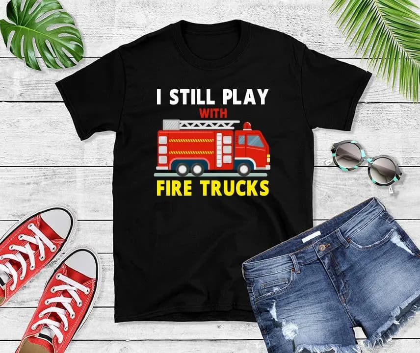 Funny Fireman T Shirt Emergency Responder Fire Chief Idea Firefighter Outfit