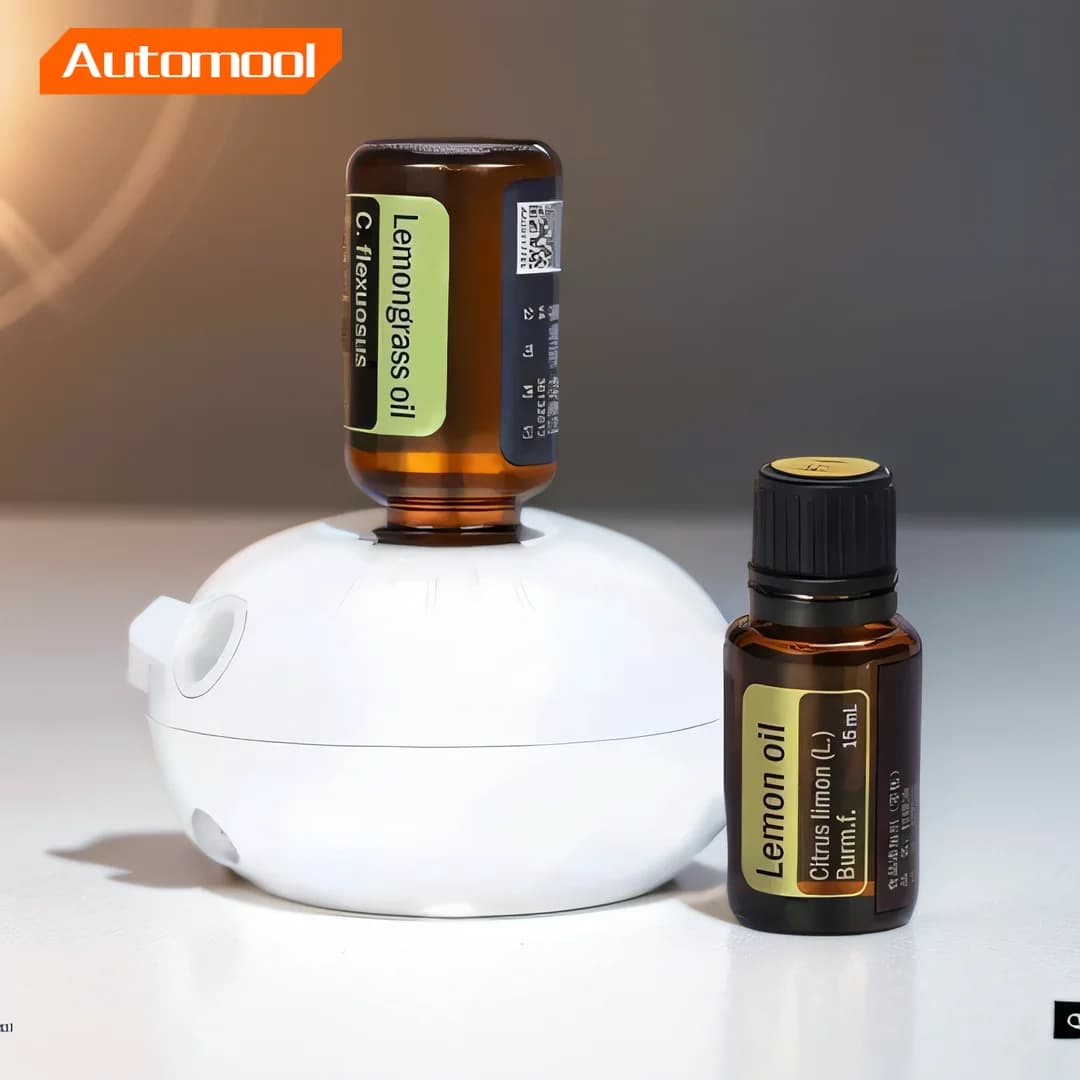 New Product Portable USB Mini Wireless Rechargeable Nebulizer Ultrasonic Electric Car Essential Oil Waterless Aroma Diffuser