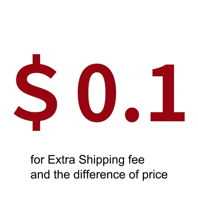 For extra shipping fee and the difference of price