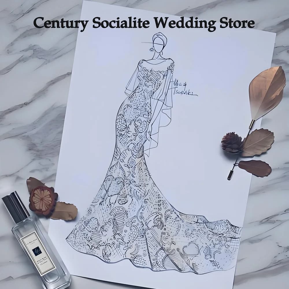 Custom Made Wedding Dress Bride Dresses Bridal Gowns Customized