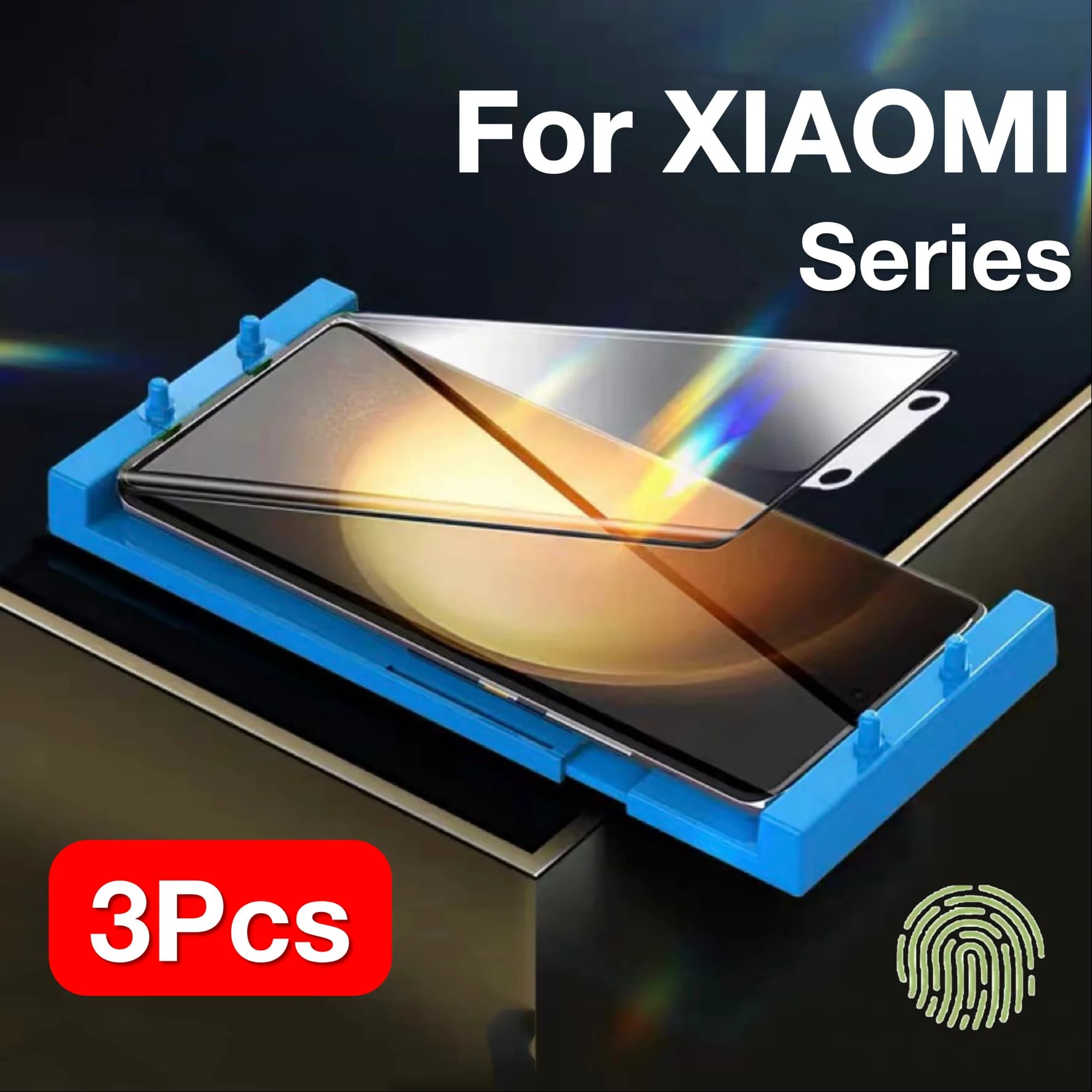 3Pcs For Xiaomi Mi 14 13 12 11 10 Pro Ultra Mi14 Mi13 Redmi Note 13 14 Pro Plus Screen Protector with Kit ,Not tempered glass