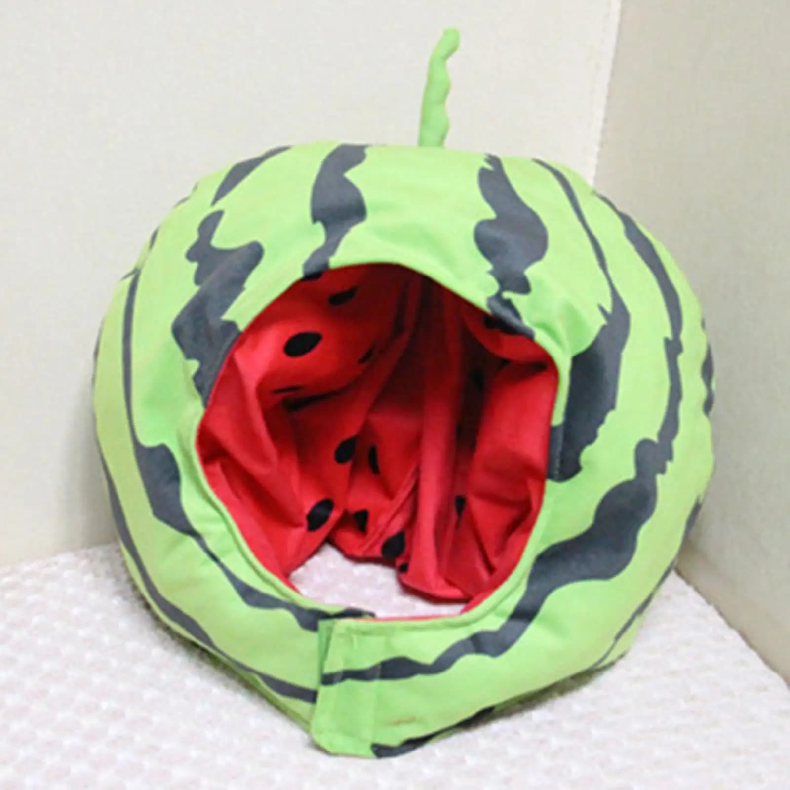 Funny Watermelon Cute Hat, Head Cover Novelty Headgear Fruit Headwear for