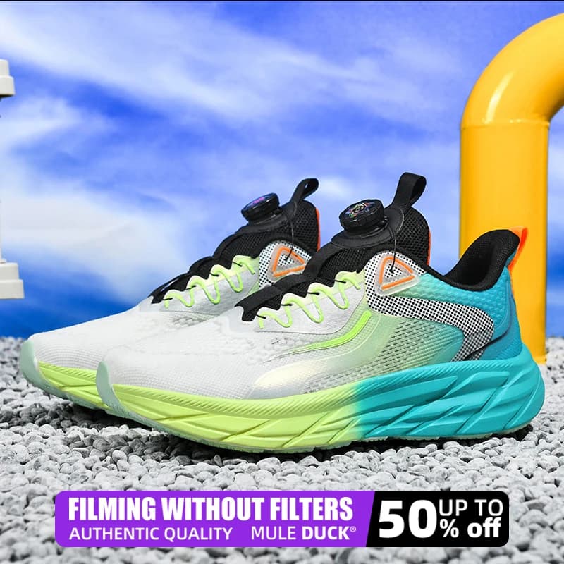 Marathon Air Cushion Men Sports Running Shoes Breathable Lightweight Women's Comfortable Athletic Nonskid Sneakers size 38-48