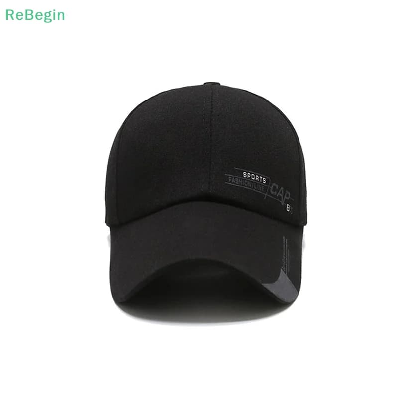 Sports Hat Baseball Cap Men Spring And Fall Duck Tongue Cap Long Brim Sunscreen Fishing Outdoor