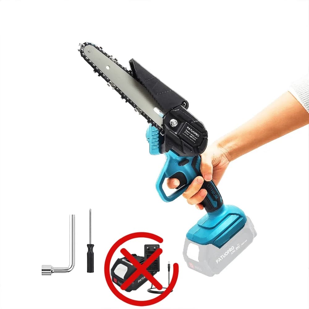 6inch Mini Cordless Electric Chain Saw Wood Cutter Garden Tree Logging Saw Fit For Makita 18V Battery Power Tool (No Battery)