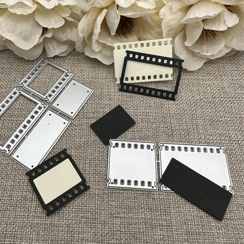 Photo film frame Metal Cutting Dies Stencils For DIY Scrapbooking Decorative Handcraft Die Cutting Template Mold