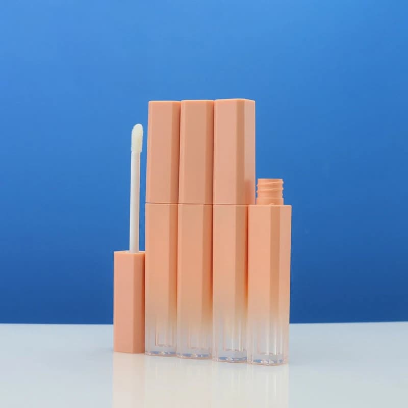 Empty 1.5ML Colorful Lip Gloss Tubes DIY Lip Gloss Bottle Cosmetic Containers Lip Glaze Tube Refillable Travel Container