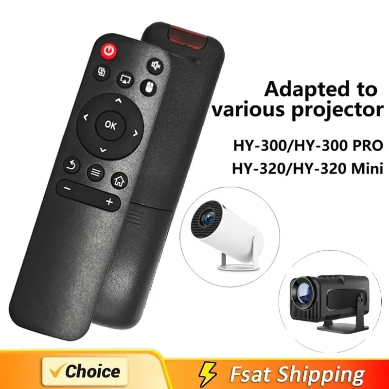 Projector Remote Control Replacement IR Wireless For Original HY300 HY300PRO HY320 HY320Mini