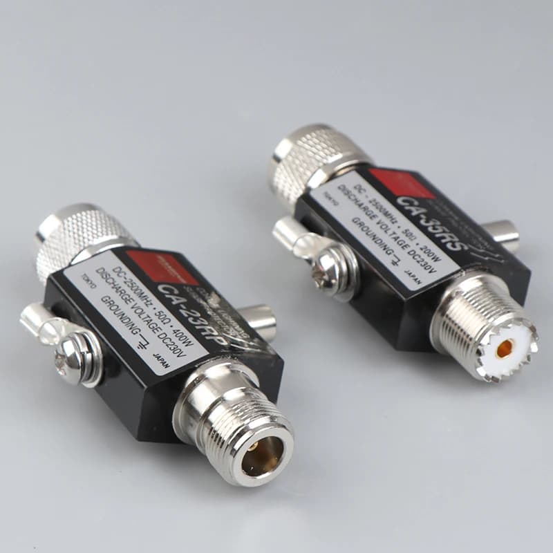 Lightning Arrester Protector For Walkie-talkie Relay Station CA-35RS CA-23RP Intercom Interphone Repeater