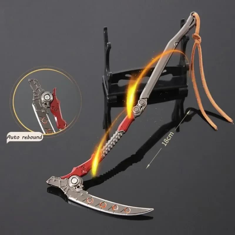 Apex Legends Heirloom Weapon Keychain18cm Dead Man's Curve Game Swords Metal Model 1 Real Katanas Coaplay Prop Gifts Toys Knife