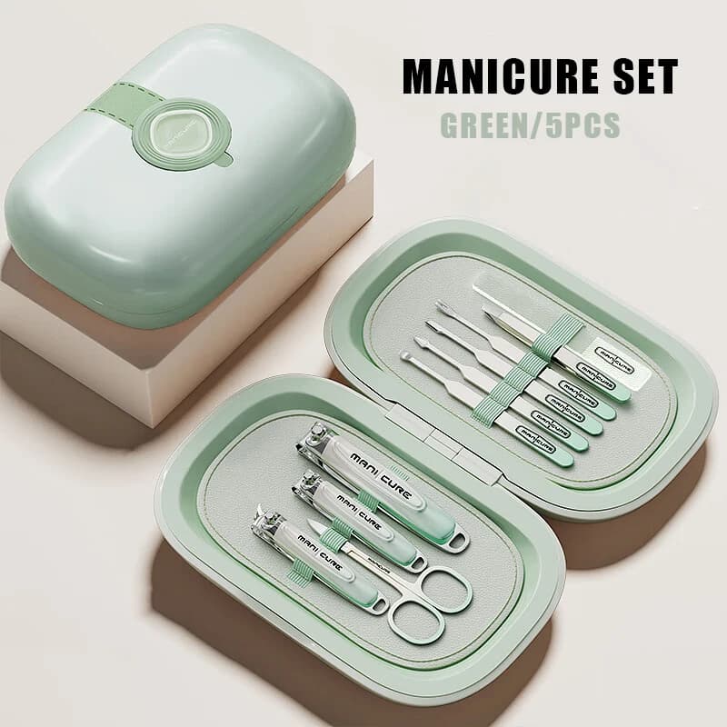 10Pcs Manicure High Quality Modern Stainless Steel Nail Clippers, Travel Grooming Set, Personal Care Tools For Hands & Feet Nail