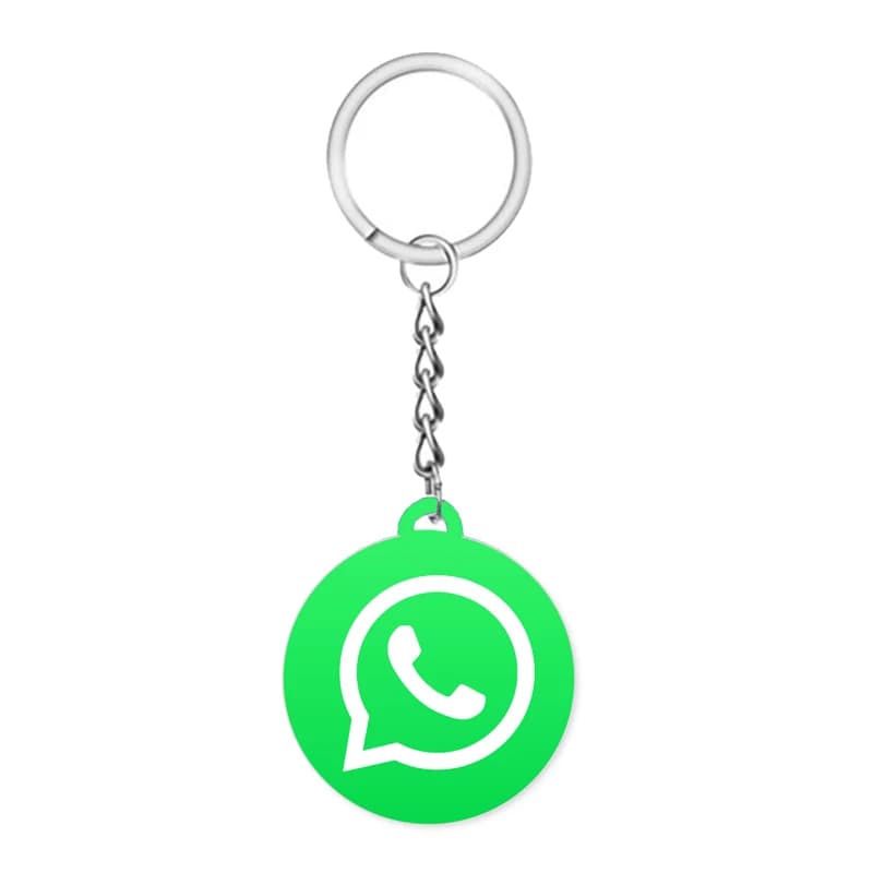 Whatsapp NFC Epoxy Keychain NFC Tag for Increase Your Business
