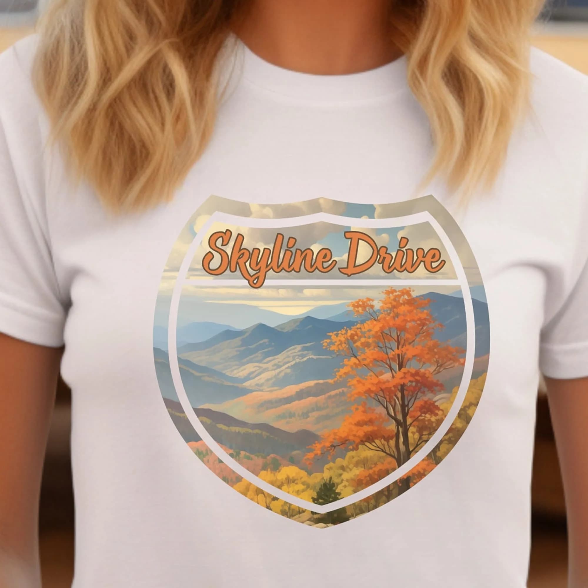 Skyline Drive National Parkway T Shirt
