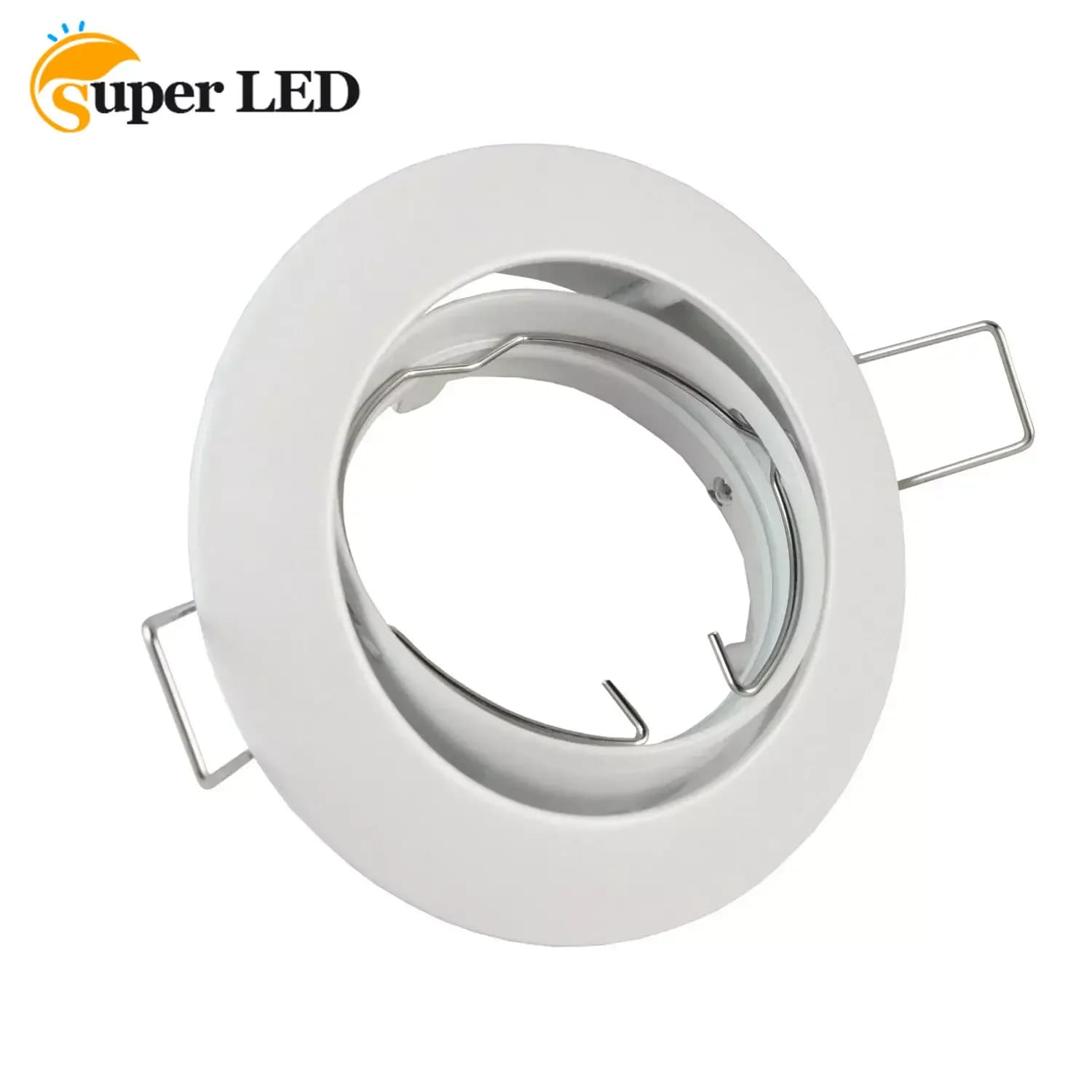 Modern Ceiling LED Downlight 70mm Cut Out Fixture Adjustable Zinc Alloy Spotlight Frame Decorative Ceiling Light for Living Room