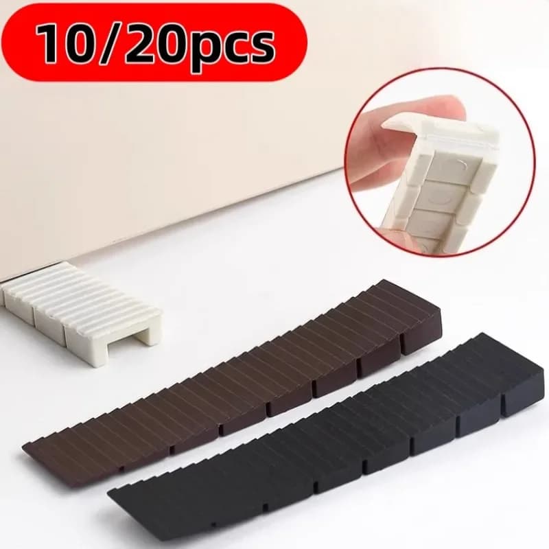20/10PCS Flexible Plastic Wedges Shims Leveling Table Shims Premium Furniture Levelers Door Cabinet Shim Wedges Pads hardware