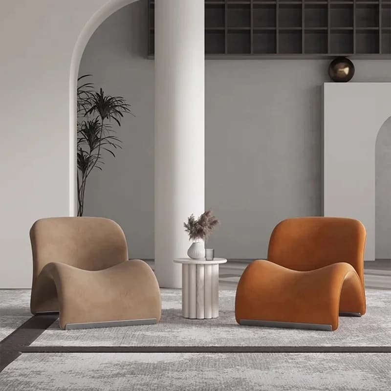 Nordic Luxury Living Room Chairs Simple Modern Vintage Ergonomic Living Room Chairs Vanity Designer Silla Nordica Furniture