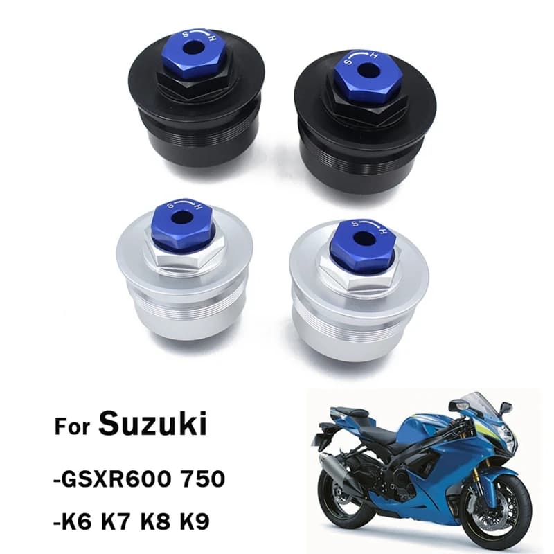 Motorcycle Oil Seal Front Shock Absorber Screw For Suzuki GSXR600 750 2006-2010 Shock Absorber Accessories