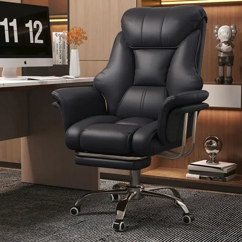 Gaming Chairs Office Chair Boss Chair, Home Office Computer  Comfortable Sofa, Study Room  Can Lie Down and Rotate