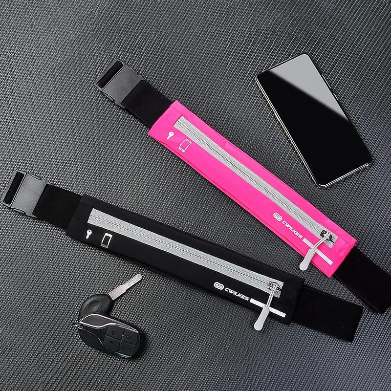 Running Belt Waist Bag for Cell Phone Sports Fanny Pack Waterproof Men Women Hidden Gym Bags Pouch