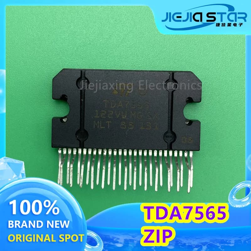 5 pieces Electronics TDA7565 100% Brand New Original ZIP Car Amplifier Audio Chip IC Free Shipping