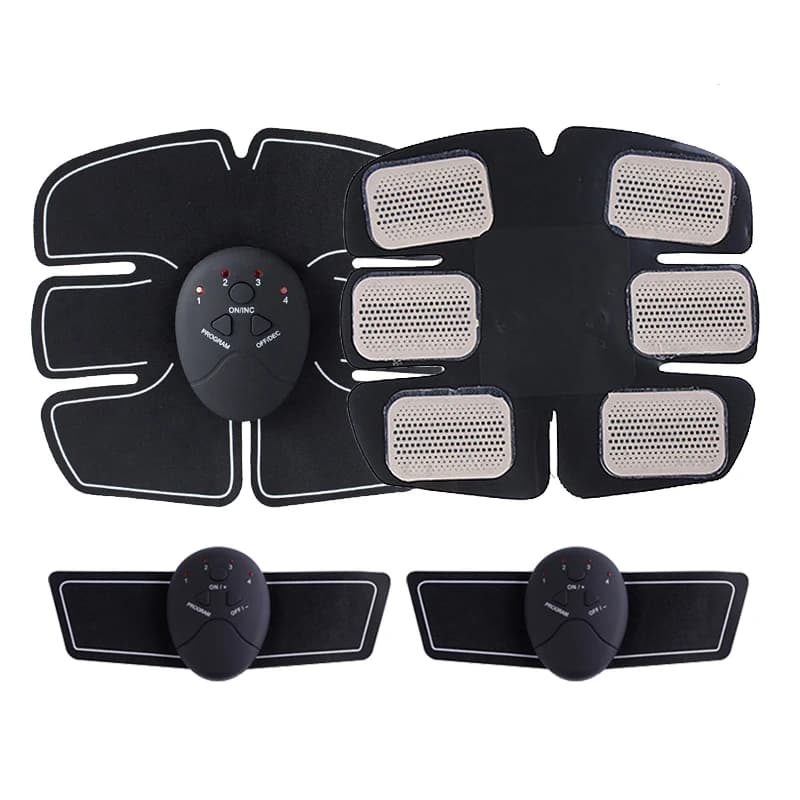 EMS Muscle Stimulator Abdominal Muscle Slimming Massager Hip Training Fitness Fat Burning Buttocks Arm Abdomen Trainer Apparatus