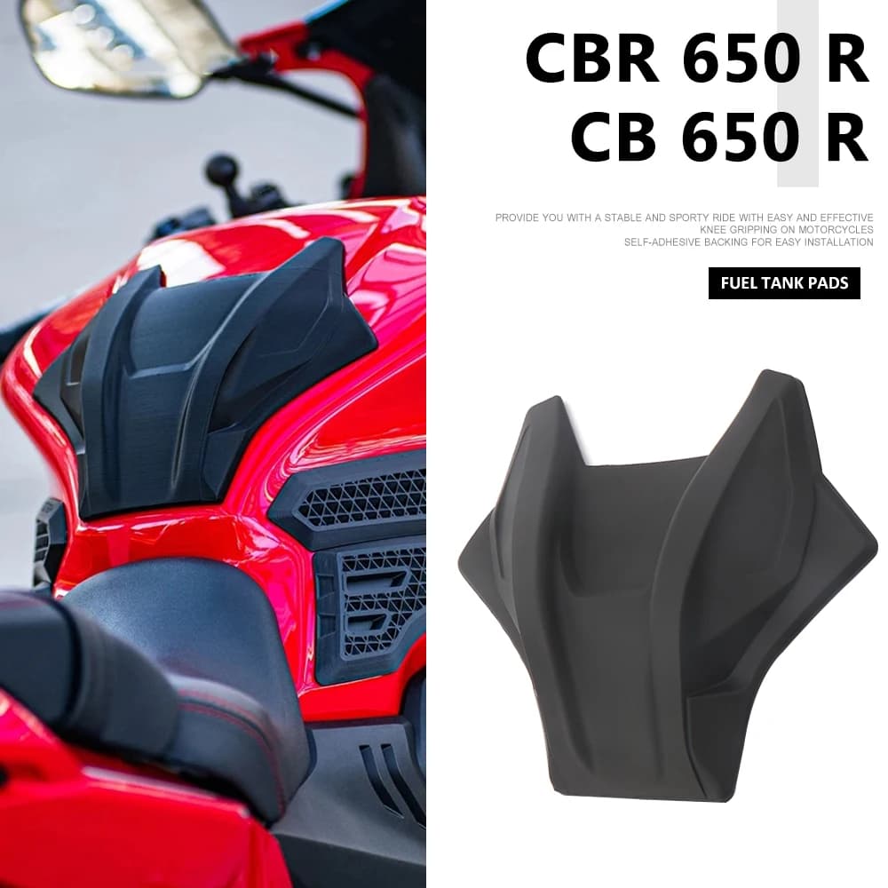 Motorcycle Accessories Black Fuel Tank Pad Sticker Protection For Honda CB650R CB650 R CB 650R CBR650R CBR650 R CBR 650 R