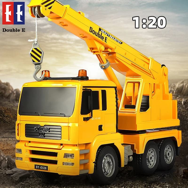 Double Eagle 1:26 RC Cars Remote Control Toys E586-003 Simulation Engineering Crane Vehicle Exquisite Souvenir Boys Girls Gifts