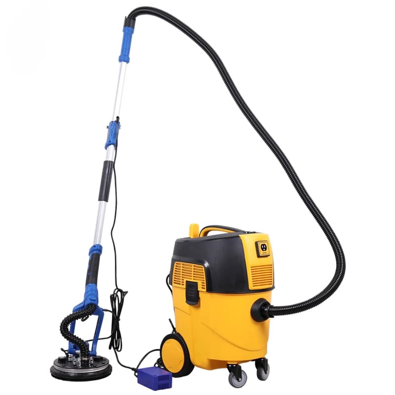YX-225D Smart Self-suction LED 225mm Electric Drywall Sander Machine with Vacuum  Cleaner