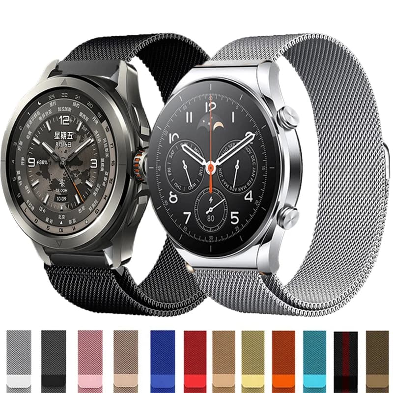 Milanese Loop For Xiaomi Watch 2 Pro Mi Watch Color 2 Strap Metal Stainless Steel Bracelet For Xiaomi Watch S4 S3 S2 S1 Active