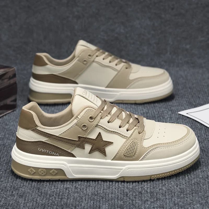 Mens Star Shoes Summer Sneakers Casual Leather Skateboard Platform Outdoor Hiking Sports Designer Luxury Ankle Tennis Flat