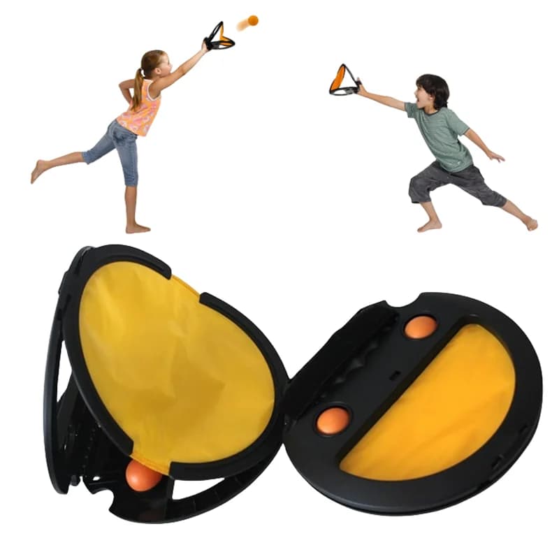 Throwing and catching ball toys multiplayer parent-child sports and fitness hand catching ball battles coordination toys