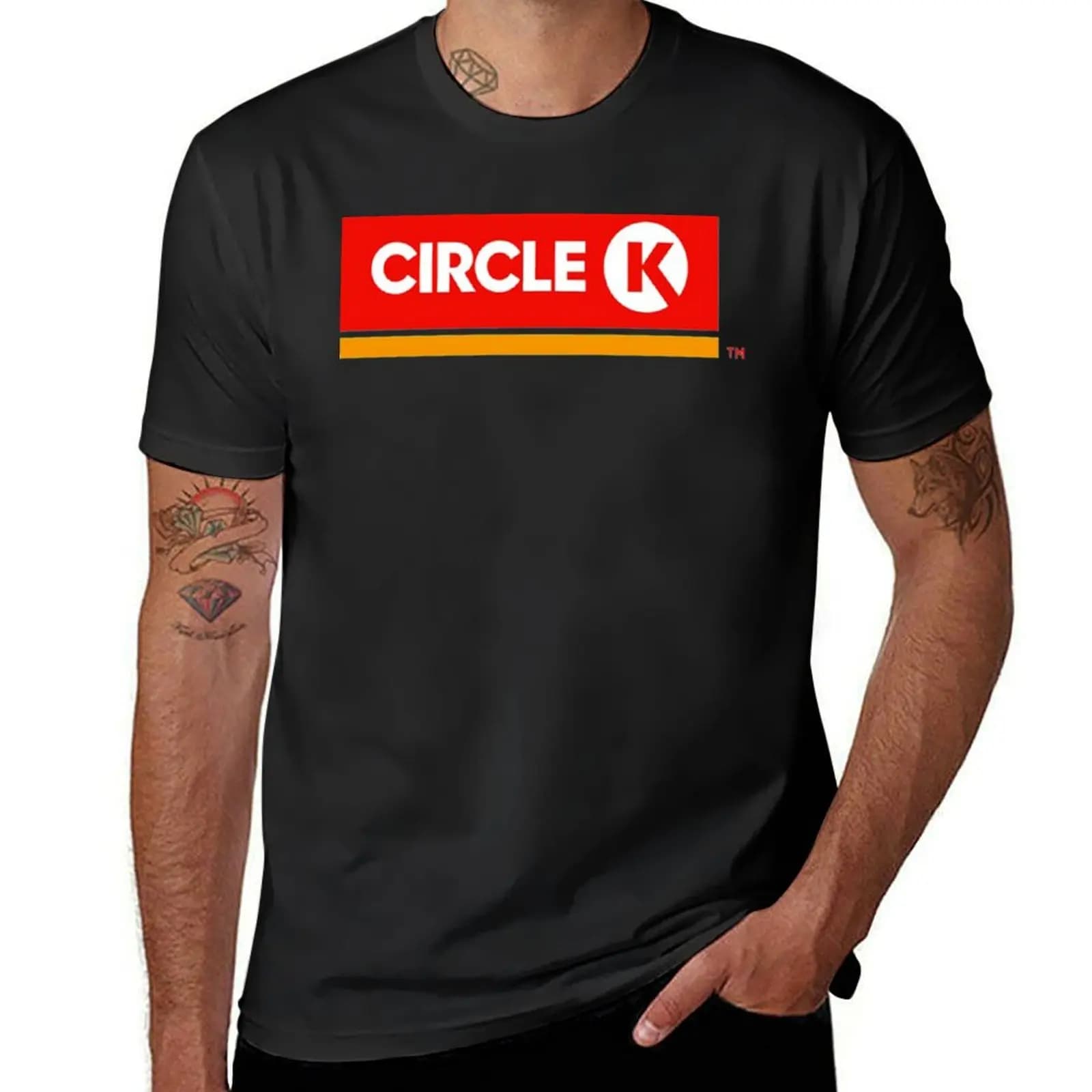 best selling - circle k design Essential T-Shirt summer clothes quick-drying mens graphic t-shirts hip hop