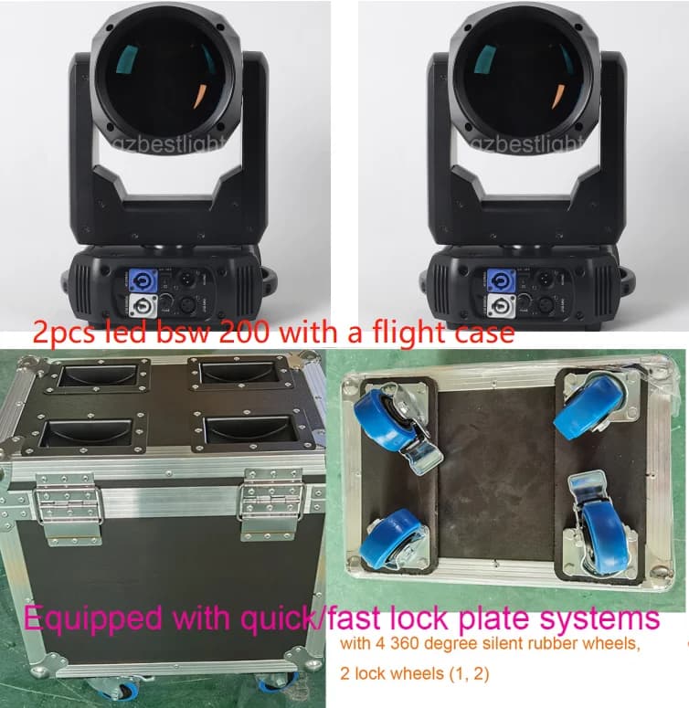Stocks LED Beam Spot Wash 200 moving head light LED BSW 200 3IN1 moving head light high bright strong beam as laser