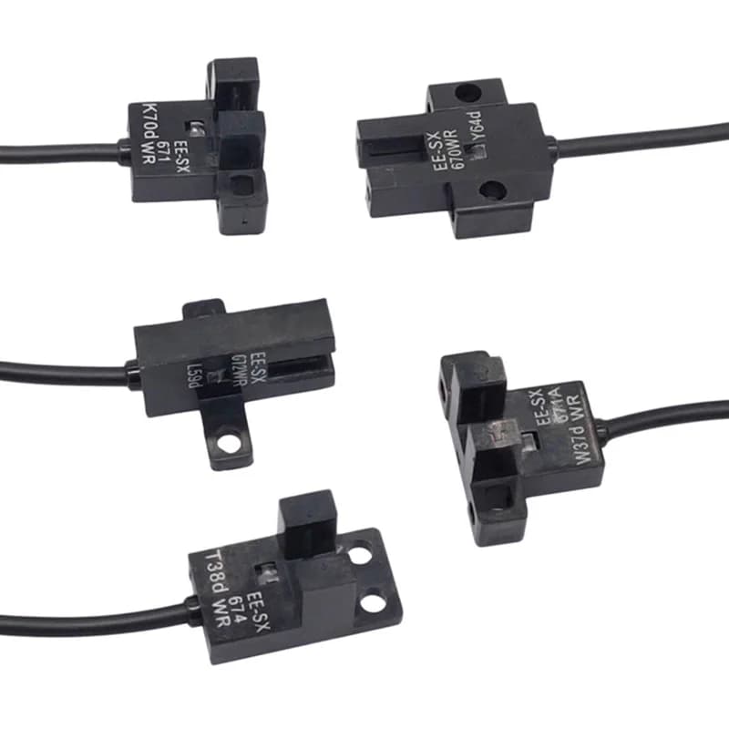 Photoelectric Switch U-type Sensor 1m Cable EE-SX670 EE-SX671-WR EE-SX672 EE-SX672P EE-SX674P PNP NPN Proximity Switch