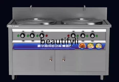 Double Head Noodle Cooking Stove Noodle Cooking Double Barrel Scalding Soup Powder Multifunctional Malatang