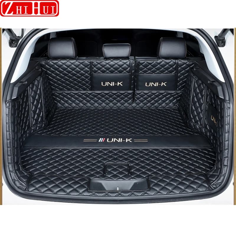For Changan UNI-K UNIK 2024 2021-2023 Car Trunk Protection PU Leather Mat Catpet Interior Modification Cover Part Accessories