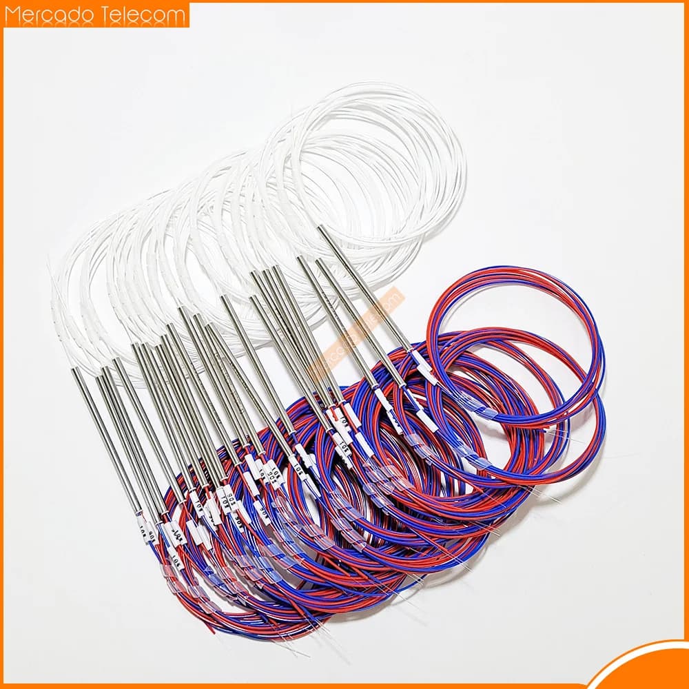 50pcs/lot Fiber Optic FBT Splitter 10/90 20/80 30/70 40/60 50/50 Various Types 1x2 0.9mm Unbalanced Coupler Without Connectors