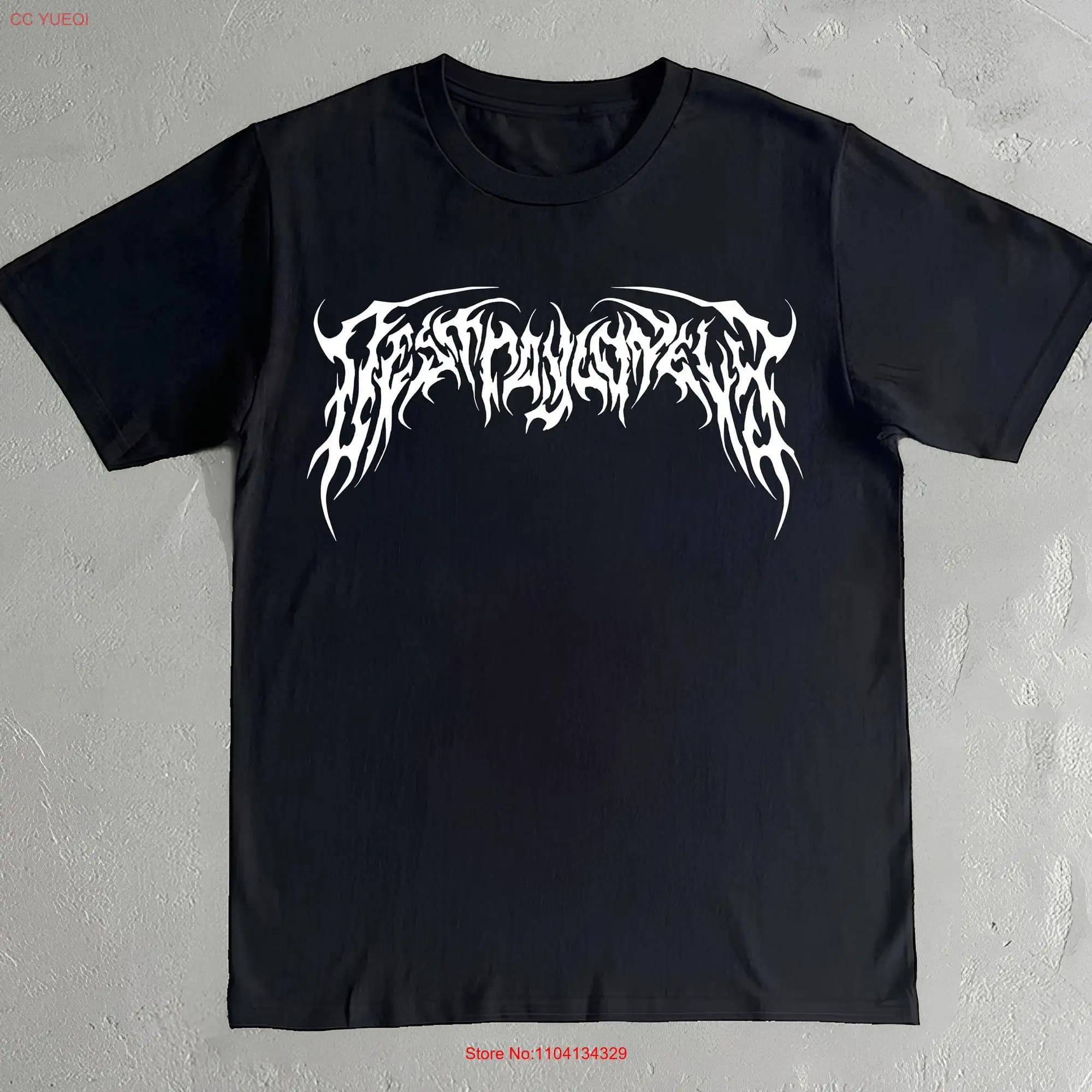 Destroy Lonely Logo T Shirt Merch Rapper Destoy Tour Conert long or short sleeves