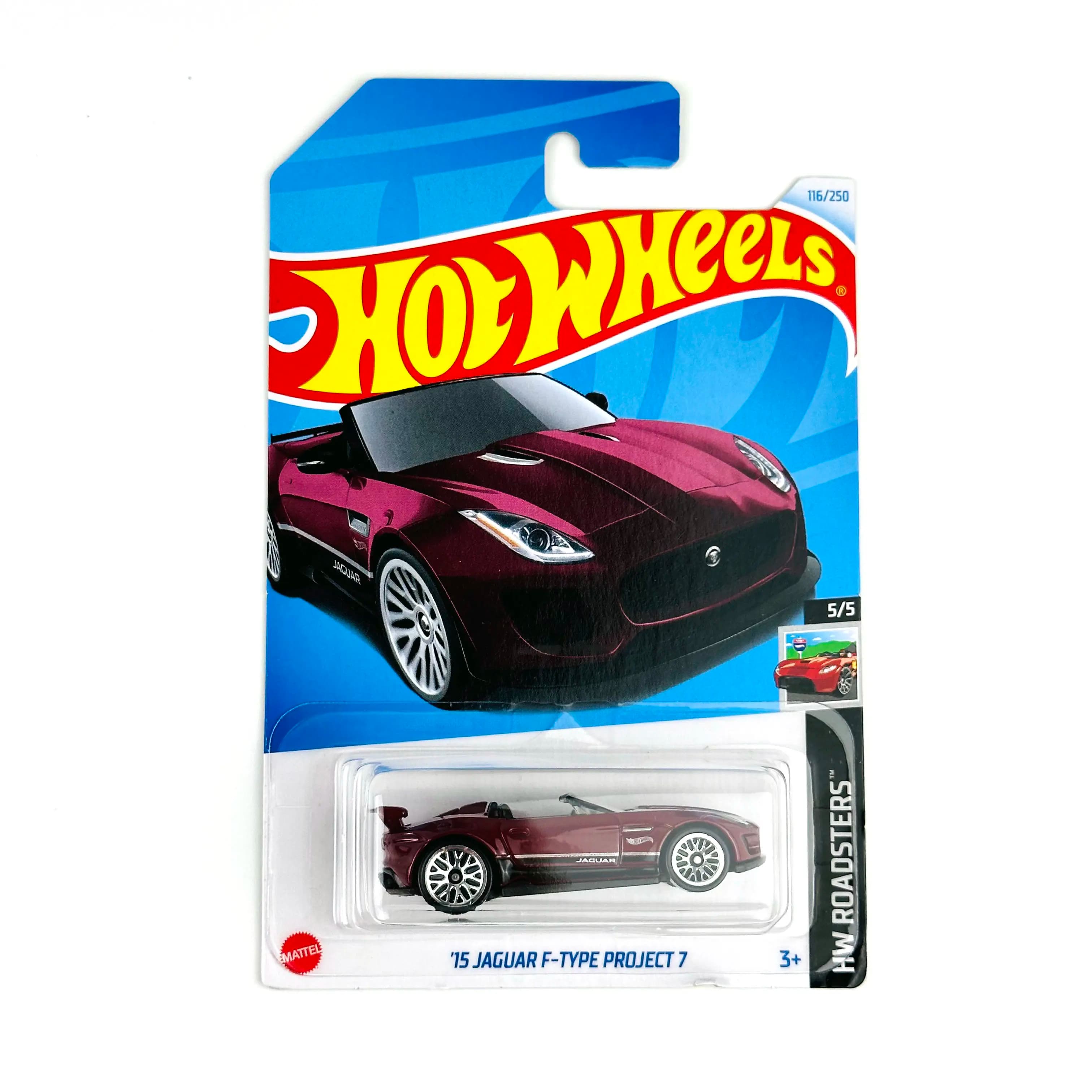 2024-116 Hot Wheels Cars 15 JAGUAR F-TYPE PROJECT 7 1/64 Metal Diecast Model Collection Toy Vehicles