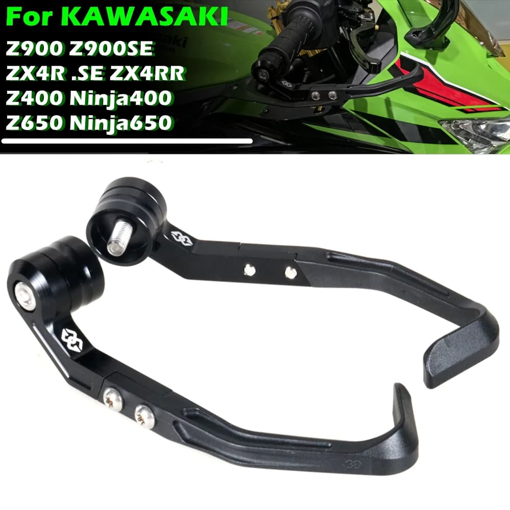 ZX4RR Motorcycle HandGuard For KAWASAKI ZX6R ZX25R ZX4R NINJA400 Z400 Z900 Z650 Ninja650 Brake Handle Protects HandGuard