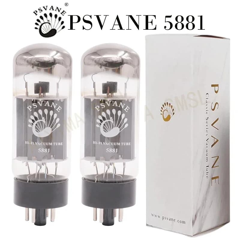 PSVANE 5881 Vacuum Tube Replaces 5881A 350C 6L6GC 6P3P 6L6 HIFI Audio Valve Electronic Tube Amplifier Kit DIY Matched Quad