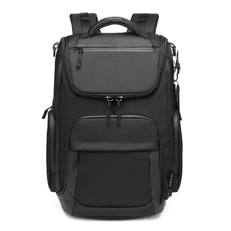 OZUKO Business Laptop Backpack Unisex Scratch Resistance Sports Casual Backpack Outdoor Waterproof Travel Bags mochila