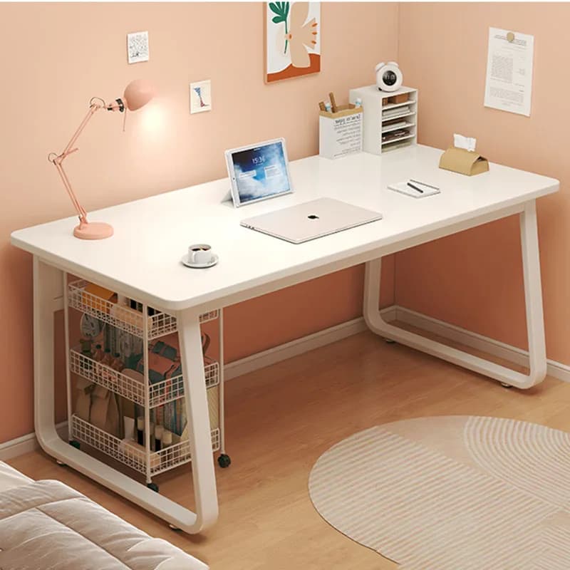 Standing Study Computer Desk Room Reading Desk Organizer Multifunctional Student Desk Youth White Mesa De Escritorio Furniture