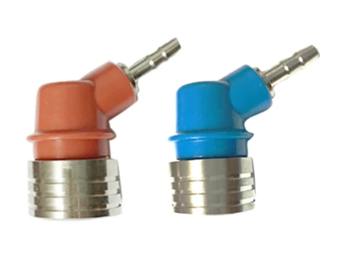 Original 4008 Hemodialysis Machine Flush Bridge Red And Blue Quick Connector