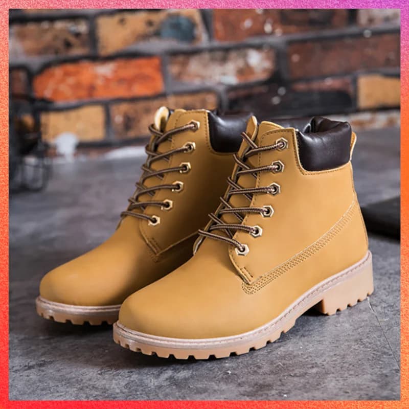 2024 Big Size 46 Classic Boots Women Warm Winter Ankle Bootie Cowboy Outdoor Work Safety Shoe Motocycle Tactical Boot