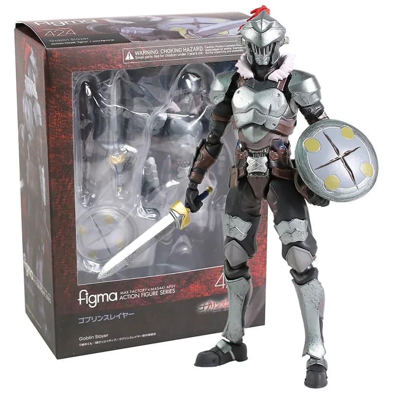 Goblin Slayer Figma 424 PVC Action Figure Collectible Model Toy - Anime Figurine for Display