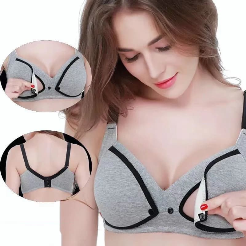 Breastfeeding Bras Maternity Open Nursing Bra | Feeding Underwear for Breastfeeding Moms | Pregnancy Lingerie Women Intimate Wear
